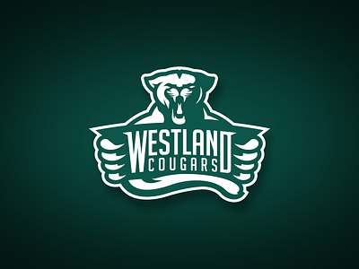 Westland High School branding design illustrator logo sports sports branding sports design sports logo
