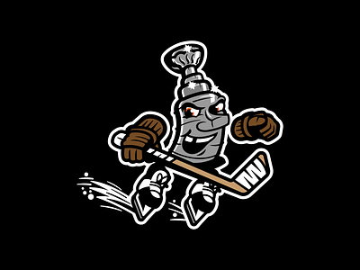 Stanley Cup branding character design hockey identity illustration illustrator logo mascot nhl sport sports sports logo sports logo design sports mascot stanley cup vector