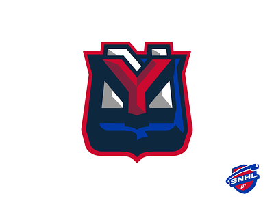 New York Rangers - Sean's NHL branding hockey identity illustrator logo new york new york rangers nhl nyr rangers sports sports logo vector