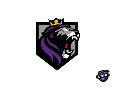 Los Angeles Kings - Sean's NHL branding design hockey identity illustration illustrator la la kings logo los angeles nhl sports sports logo vector
