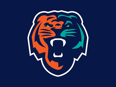Tiger Logo branding design identity illustration illustrator logo sports sports logo tiger vector