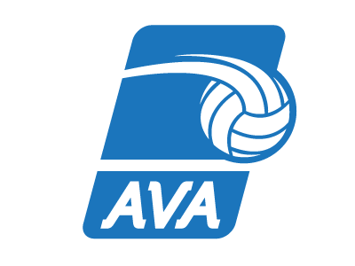 American Volleyball Association branding identity logos sports volleyball