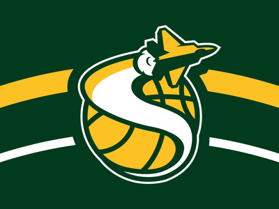 seattle supersonics wordmark