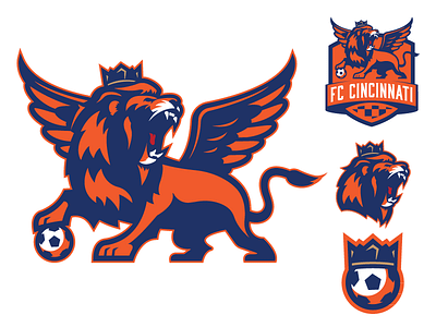 FC Cincinnati Concept cincinnati fc cincinnati logo ohio soccer sports sports branding
