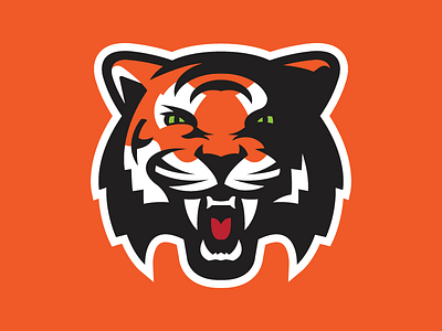 Tiger Logo branding identity logo sports tigers