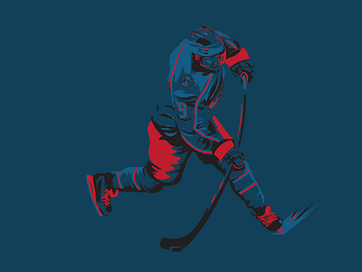 Artemi Panarin Illustration by Sean McCarthy on Dribbble