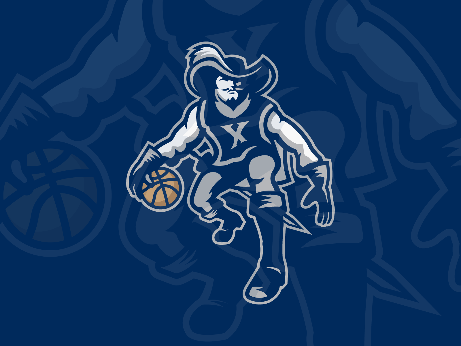 Xavier Basketball Logo Concept by Sean McCarthy on Dribbble