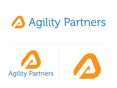 Corporate Branding for Agility Partners brandiing corporate branding it lockup logo logo design