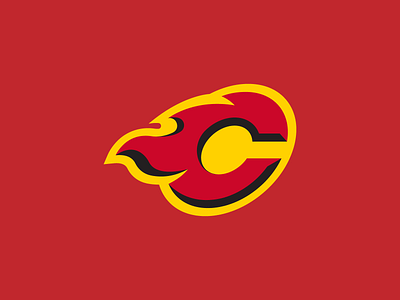Calgary Flames Logo Concept branding calgary calgary flames flames hockey logo nhl sports vector