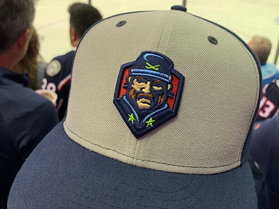 This Is A Hat Now blue jackets branding cbj columbus design hockey illustrator logo nhl playoffs sports stanley cup vector