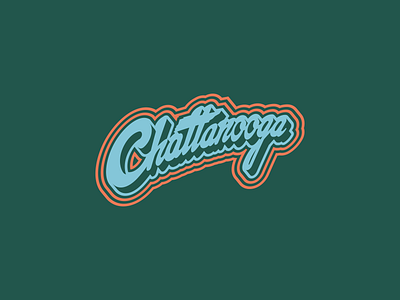 Chattanooga chattanooga illustator tennessee type typography
