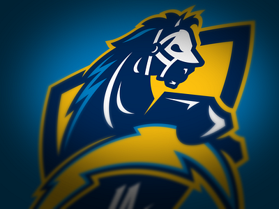 LA Chargers Concept Logo by Sean McCarthy on Dribbble