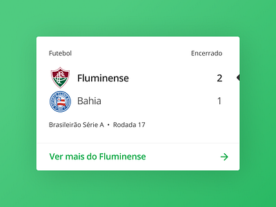 Scoreboard Card brasil design live minimal product score scoreboard scorecard soccer sports system typography ui ux uxdesign