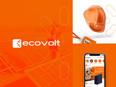 Ecovolt - Identidade Visual brand brand identity logo