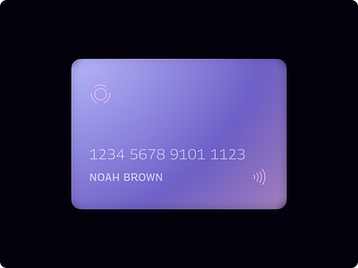 Credit card design 3d app behance branding card creditcard design dribbble logo ui uiuxdesign ux vector