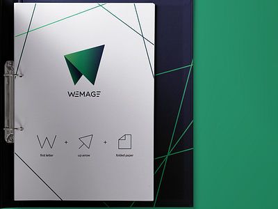 WEMAGE brand identity branding design graphic design icon logo vector