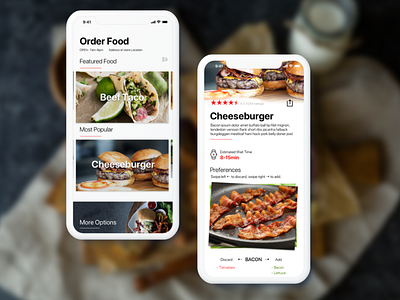 Order Food app food food app ui ui ux design ux