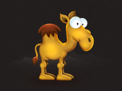 Camel Mascot design illustration mascot