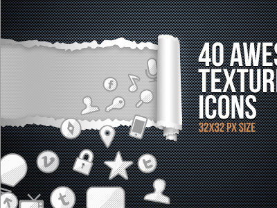 Coming soon on ProductiveDreams.com free icon set icons simple stripe textured