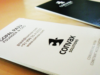 Convax Business Cards