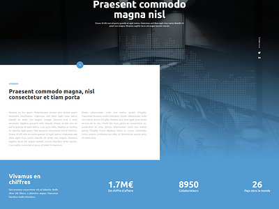 Free OnePage Template carousel free french html css js onepage template