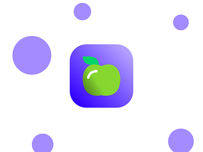 Daily Uiyout #4 - App icon app appicon apple application green icon illustration mobile violet