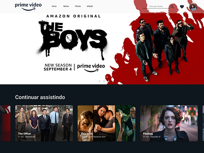 Amazon Prime redesign