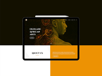 Art Gallery Website adobe photoshop adobe xd figma react native reactjs web web design website website design