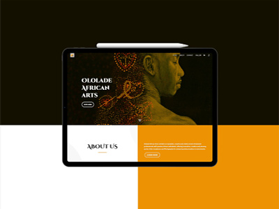 Art Gallery Website adobe photoshop adobe xd figma react native reactjs web web design website website design