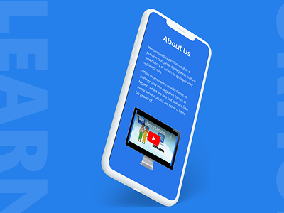 Learn Urhobo Web App (Mobile View) epower epower ng mobile view responsive design web app web design webb app design website