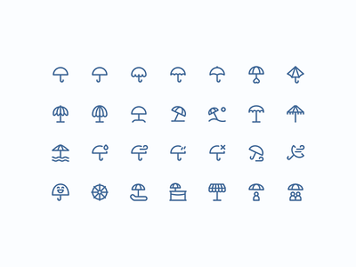 Umbrella Icons