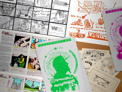 JM PORTFOLIO ILLUSTRATION 5 branding design illustration sketches storyboards