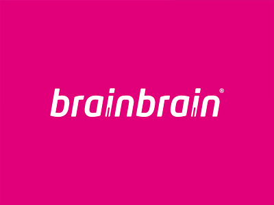 brainbrain logotype branding design illustration logo logotype