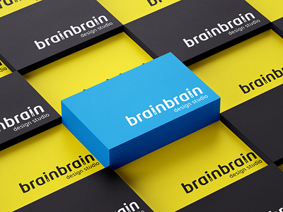 brainbrain business card business card design businesscard design