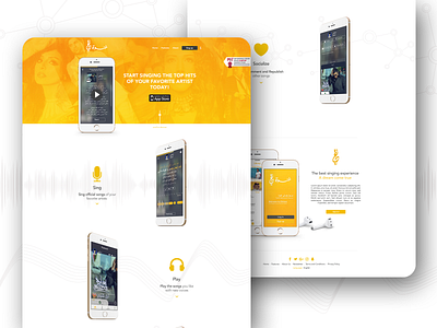 Ghinwa Landing design landing landingpage landingpage design ui ux web web design