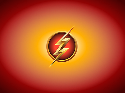 The Flash design icon illustration logo vector