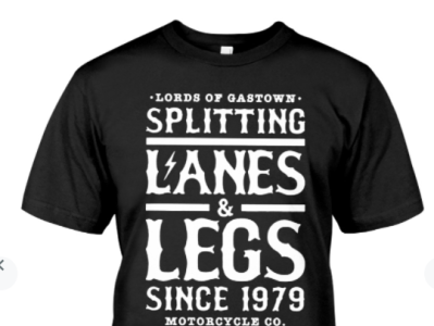 splitting lanes and legs t shirt