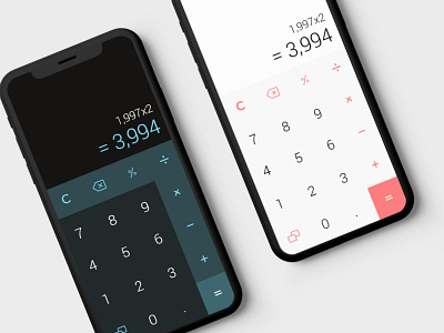 Daily UI Challenge - Day 4 calc calculate calculation calculator calculator app calculator ui design mobile mobile app mobile app design mobile design numbers ui design uichallenge