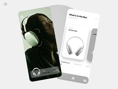 aipods max app ui