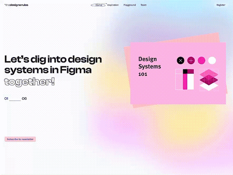 Subscribe Animation animation conceptual design design system figma subcribe to newsletter subscribe ui webpage website
