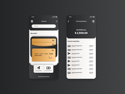 Daily UI challenge | Digital wallet - payment app