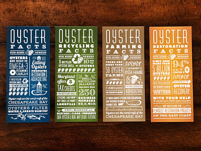Oysters hand lettering