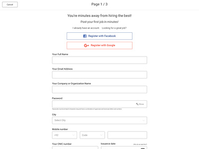 employer form page 1