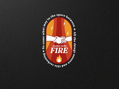 Another in the Fire | Hillsong United church church design debut first post god hello dribbble hello dribble hellodribbble hillsong illustration