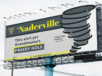 'Naderville Tornado Shelters (Billboard Design)