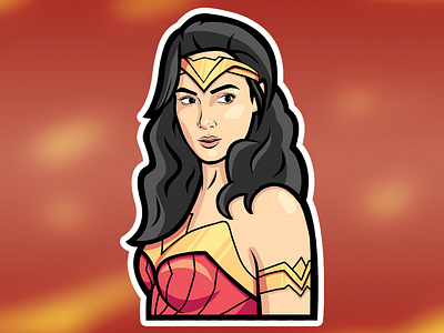 Wonder Woman adobe xd app design cinema app dc comics illustration illustrator logo movie movie app movieapp typography ui ux