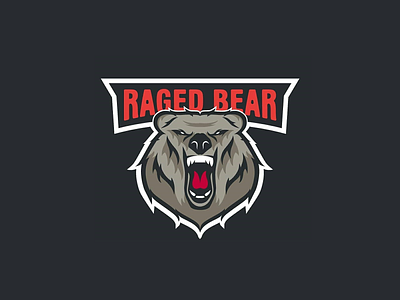 Esports Mascot - Raged Bear competition design process designbranding esports illustration logologo design mascot process team