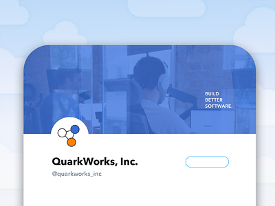 QuarkWorks Motto app brand design logo motto