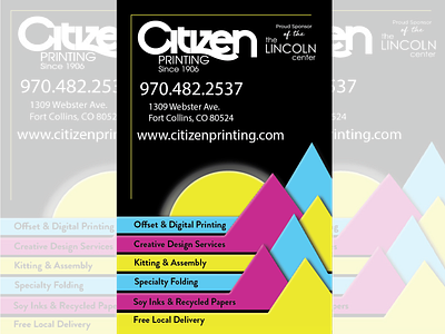Citizen Printing ad (4) advertising cmyk design graphic design illustration logo printing