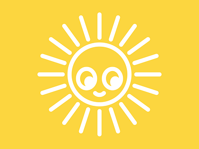 Sun Face adobe character characters cute faces graphic icon illustration